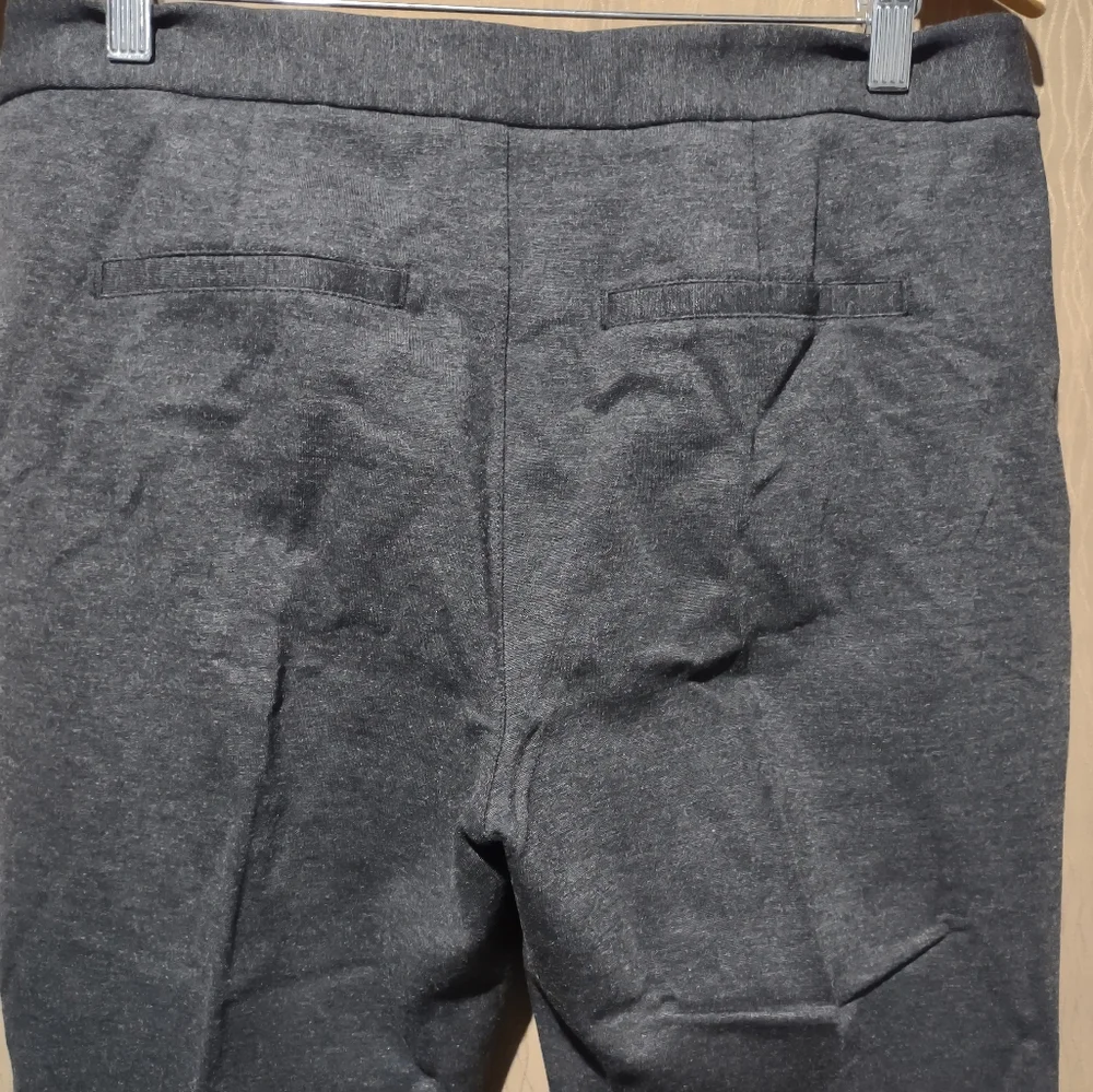NYDJ Women's Slim Trouser Pants in Charcoal Heathered - Picture 6 of 8